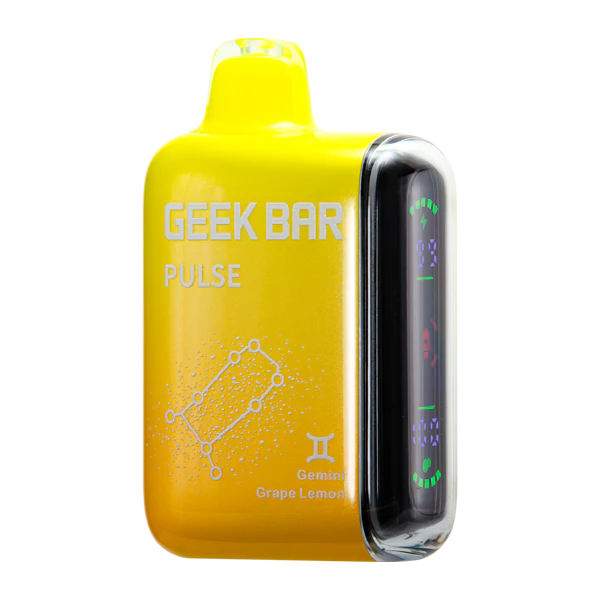 Geek bar pulse gemini grape lemon