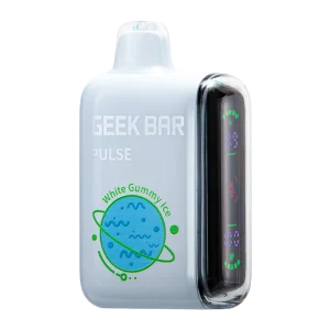 geek bar pulse white gummy ice flavor