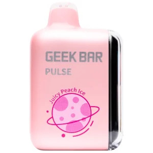 geek bar pulse juicy peach ice