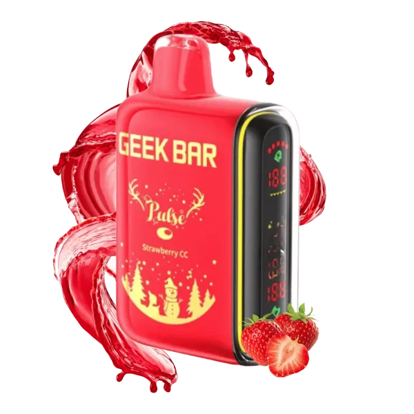 geek bar pulse strawberry cc flavor