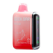 libra geek bar pulse sour apple blow pop flavor
